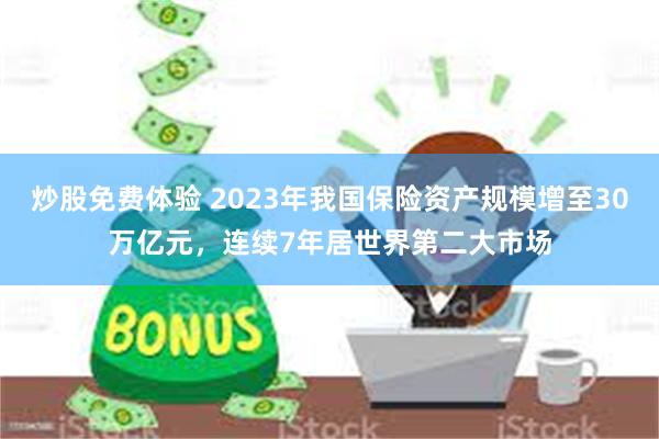 炒股免费体验 2023年我国保险资产规模增至30万亿元，连续7年居世界第二大市场