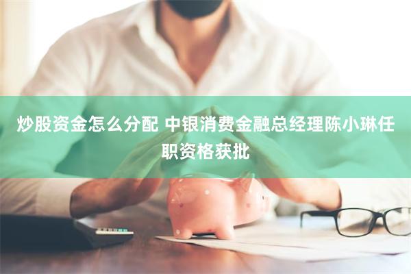 炒股资金怎么分配 中银消费金融总经理陈小琳任职资格获批