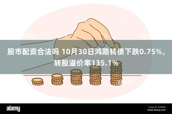 股市配资合法吗 10月30日鸿路转债下跌0.75%，转股溢价率135.1%