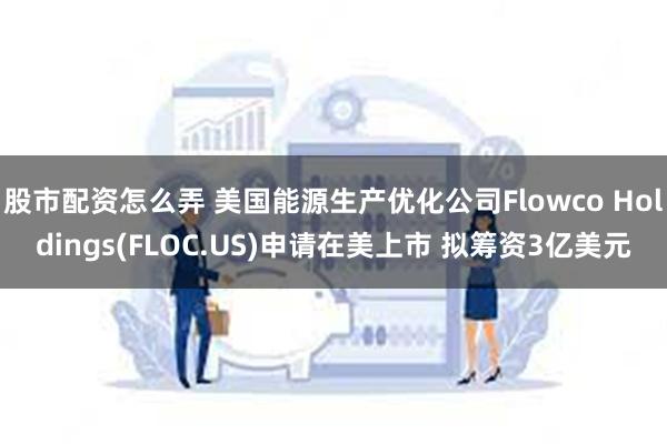 股市配资怎么弄 美国能源生产优化公司Flowco Holdings(FLOC.US)申请在美上市 拟筹资3亿美元