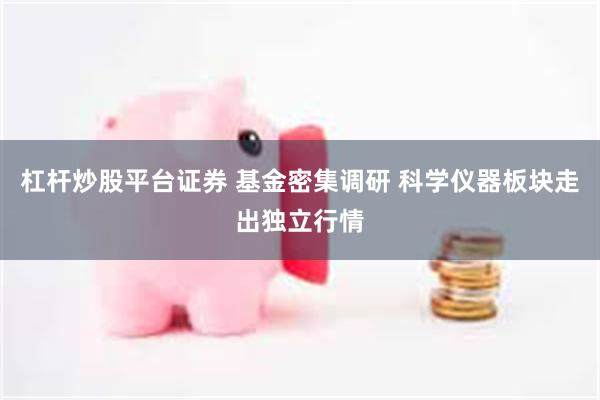 杠杆炒股平台证券 基金密集调研 科学仪器板块走出独立行情